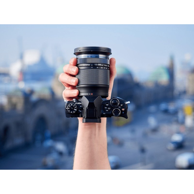Olympus M.Zuiko Digital ED 12-200mm F3.5-6.3 - 12-200mm F3.5-6.3 - Black Ultra-zoom for MFT — Buy in Cyprus with Fast Delivery