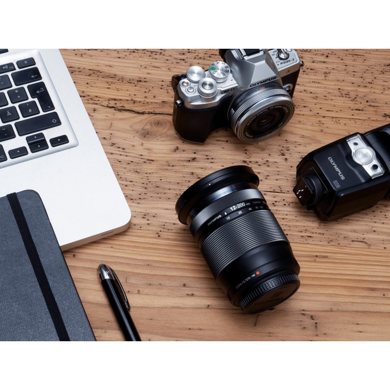 Olympus M.Zuiko Digital ED 12-200mm F3.5-6.3 - 12-200mm F3.5-6.3 - Black Ultra-zoom for MFT — Buy in Cyprus with Fast Delivery