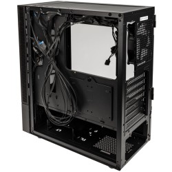 Kolink Observatory MX Mesh ARGB Midi Tower Case - Black - 5 ARGB Fans Included (2x140mm, 3x120mm)