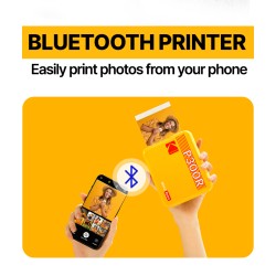 Kodak Mini 3 Retro 4PASS Smartphone Photo Printer - Mini 3 Retro - Yellow, Portable — Buy in Cyprus with Fast Delivery