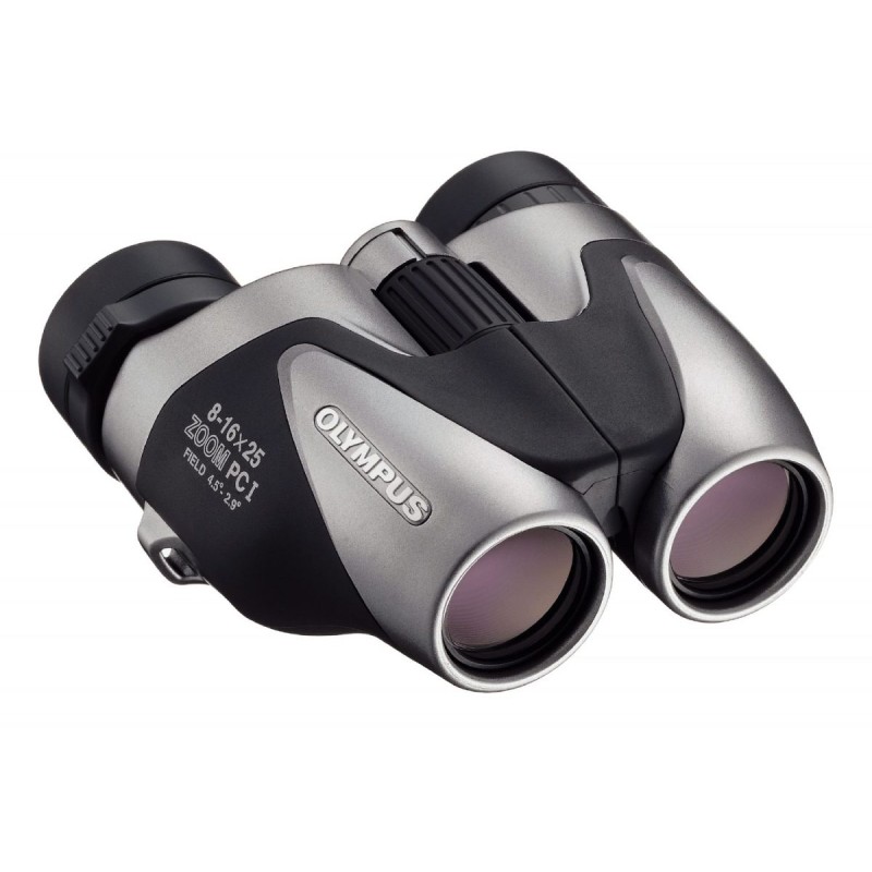 Olympus 8-16X25 Zoom Binoculars - Silver - Compact Porro Prism, 8-16x Zoom — Buy in Cyprus with Fast Delivery