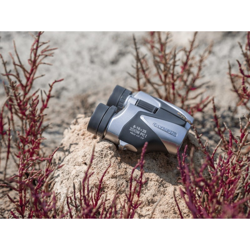 Olympus 8-16X25 Zoom Binoculars - Silver - Compact Porro Prism, 8-16x Zoom — Buy in Cyprus with Fast Delivery