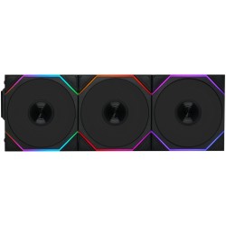 Lian Li UNI FAN TL Wireless Reverse 120 Case Fan - UNI FAN TL - Black, 3x with Controller — Buy in Cyprus with Fast Delivery