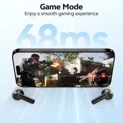 QCY AilyBuds E10 Black - E10 - TWS Earbuds, Hi-Res LDAC, 13mm Bio-diaphragm, ENC, IPX4, 35h — Buy in Cyprus with Fast Delivery