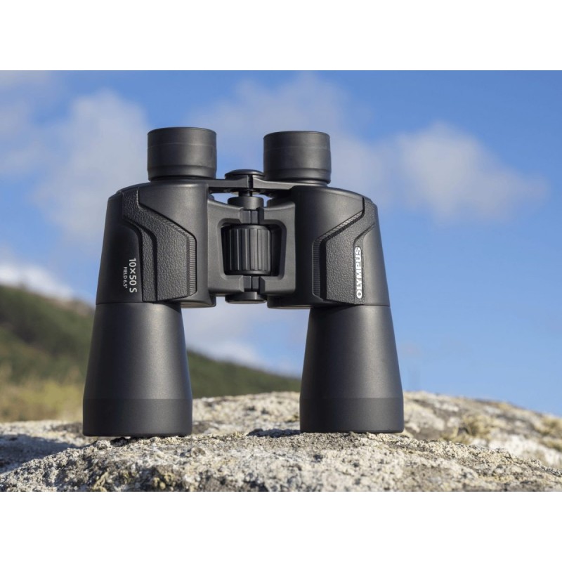 Olympus OM-System Binoculars 10x50 S - Compact, bright optics, case & strap included — Buy in Cyprus with Fast Delivery