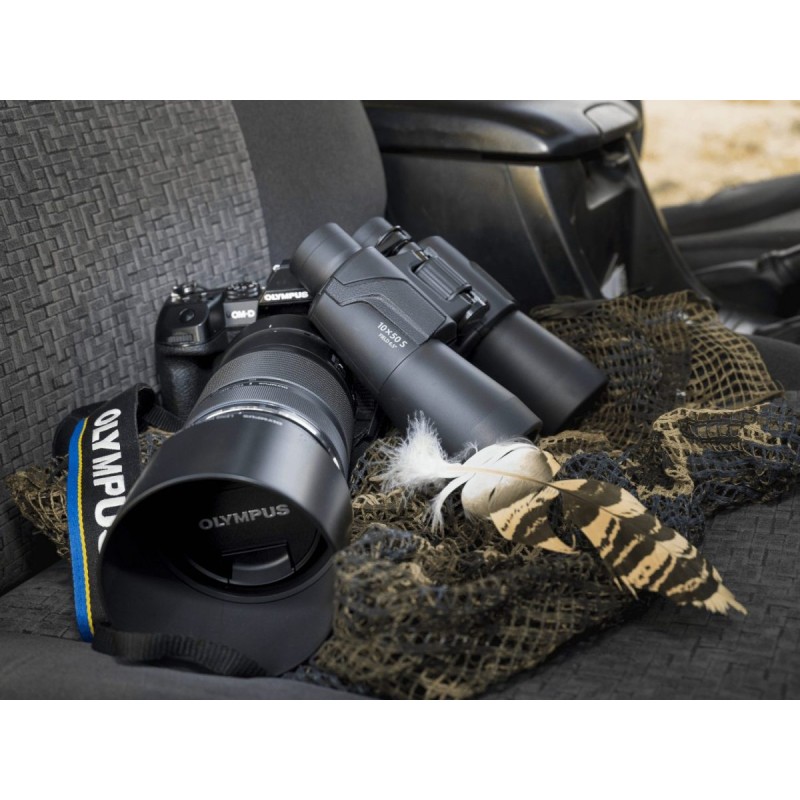 Olympus OM-System Binoculars 10x50 S - Compact, bright optics, case & strap included — Buy in Cyprus with Fast Delivery