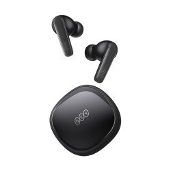 QCY T13X TWS Black - T13X - True Wireless Earbuds, 30h Battery, 380mAh Case, Quick Charge, Gaming
