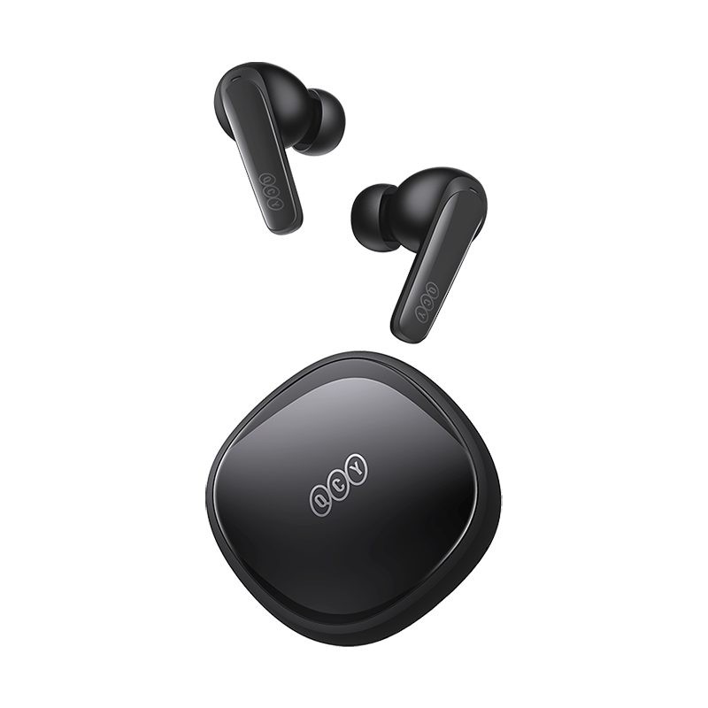 QCY T13X TWS Black - T13X - True Wireless Earbuds, 30h Battery, 380mAh Case, Quick Charge, Gaming