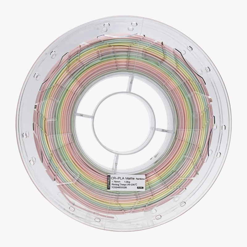 CREALITY CR-PLA Matte Rainbow Filament - 3301010458 - (Matte Rainbow, 1 kg, 1.75 mm) — Buy in Cyprus with Fast Delivery
