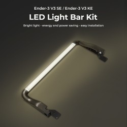 Creality LED Light Bar Kit - Ender-3 V3 SE - Warm White, 24V, 5-6W — Buy in Cyprus with Fast Delivery