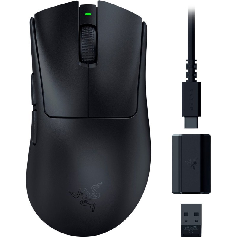 Razer DeathAdder V3 HyperSpeed - V3 HyperSpeed - 55g Ultralight Wireless Gaming Mouse, 26K DPI