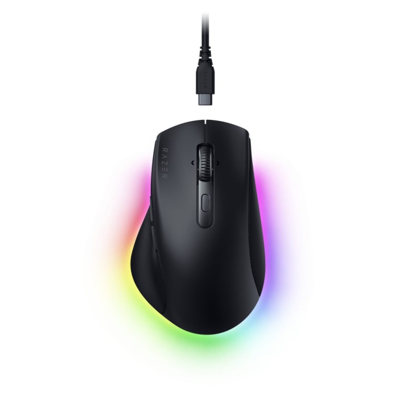 Razer PRO CLICK V2 - PRO CLICK V2 - Wireless Ergonomic Vertical Mouse with RGB and Long Battery