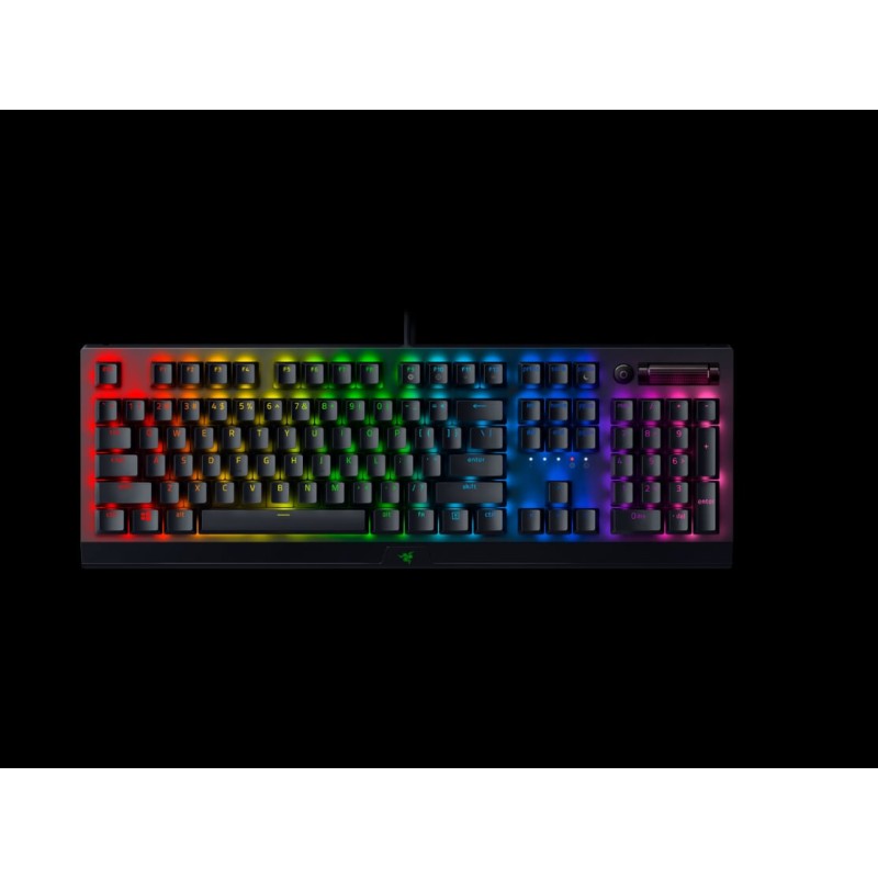 Razer BLACKWIDOW V3 Mechanical Keyboard - V3 - Green Switch, GR Layout, Wrist Rest — Buy in Cyprus with Fast Delivery