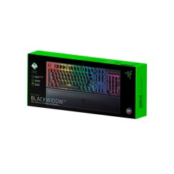 Razer BLACKWIDOW V3 Mechanical Keyboard - V3 - Green Switch, GR Layout, Wrist Rest — Buy in Cyprus with Fast Delivery