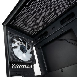 Kolink Unity Peak ARGB Midi Tower Showcase - Black - ATX, 400mm GPU Clearance, 4 ARGB Fans — Buy in Cyprus with Fast Delivery