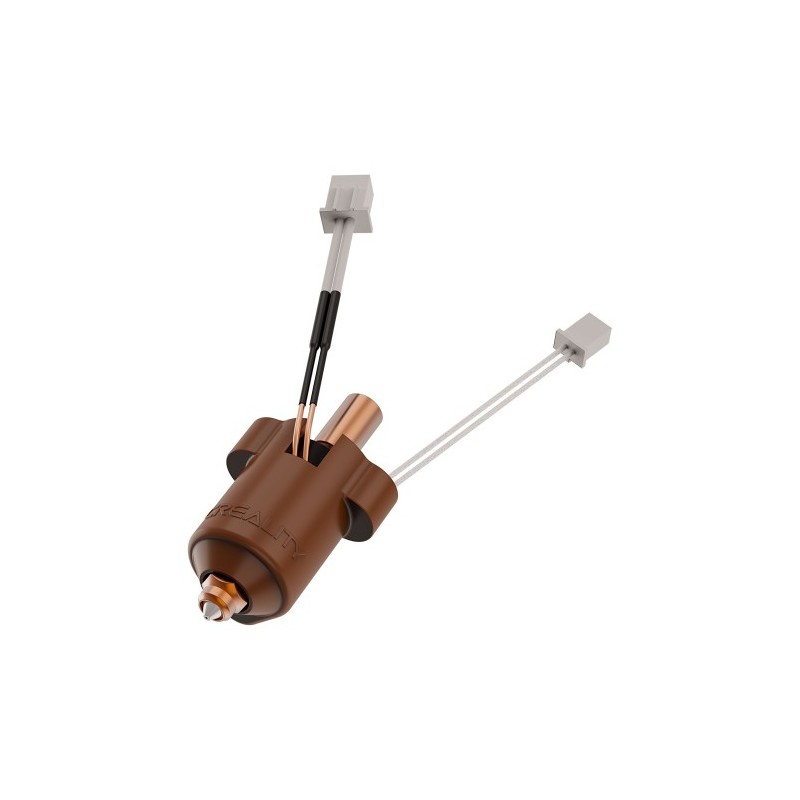 Creality Ceramic Heating Block Kit - Ender-3 V3 KE - 0.4mm x2, Bimetallic Nozzle, Ceramic Heater