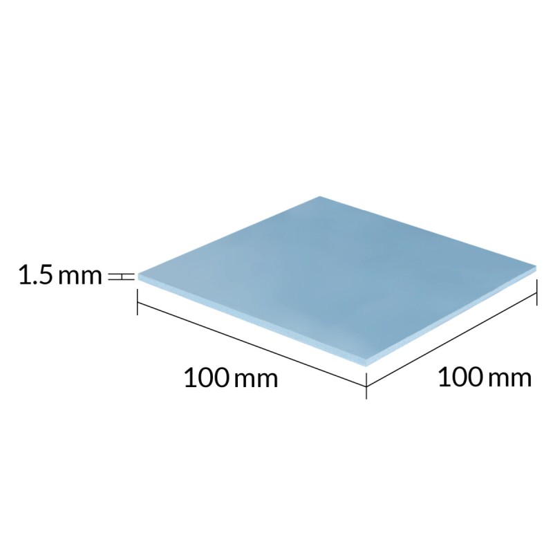 ARCTIC TP-3 100x100mm - TP-3 - 0.5 mm Silicone Thermal Pad, Premium Performance — Buy in Cyprus with Fast Delivery