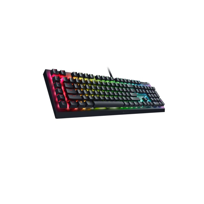 Razer BLACKWIDOW V4 X - V4 X - (RGB Mechanical Keyboard, 6 Macro Keys, Yellow Linear Switches)
