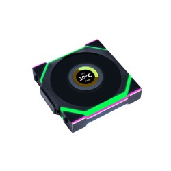 Lian Li UNI FAN SL Wireless LCD 120 - Case Fan - Black — Buy in Cyprus with Fast Delivery