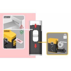 Kodak Label ERA M50 Label Maker - M50 - Yellow, Direct Thermal 203 DPI — Buy in Cyprus with Fast Delivery