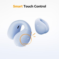 QCY Crossky C10 White Open Ear TPU Earclip - C10 - Open-Ear, BT 5.4, IPX5 — Buy in Cyprus with Fast Delivery