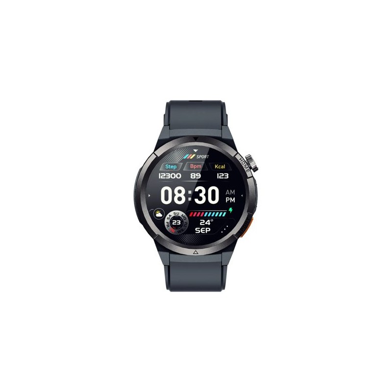 QCY Active GX Watch - S12 - Black, 1.43\" AMOLED, 466x466, IP68, Bluetooth Calling — Buy in Cyprus with Fast Delivery