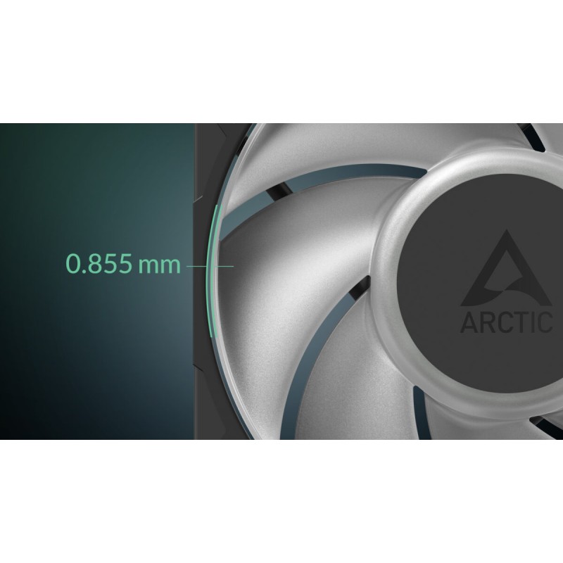 Arctic P12 Pro A-RGB Black 120mm 3000 RPM PWM case fan - P12 Pro - (Black, 120mm, 3000RPM, PWM, ARGB)