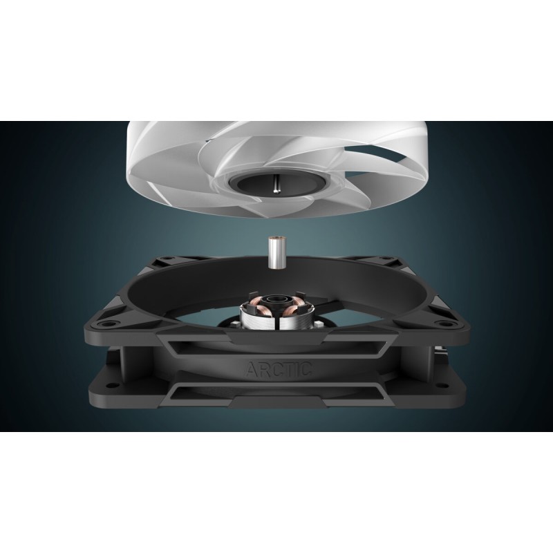 Arctic P12 Pro A-RGB Black 120mm 3000 RPM PWM case fan - P12 Pro - (Black, 120mm, 3000RPM, PWM, ARGB)
