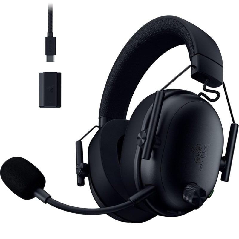 Razer BlackShark V3 Wireless Gaming Headset - V3 - Black, 70h Battery, USB 2.4GHz Wireless — Buy in Cyprus with Fast Delivery