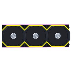 Lian Li UNIFAN SL Wireless 120 - 3x120mm Black Triple Pack - Case Fans with Wireless Controller
