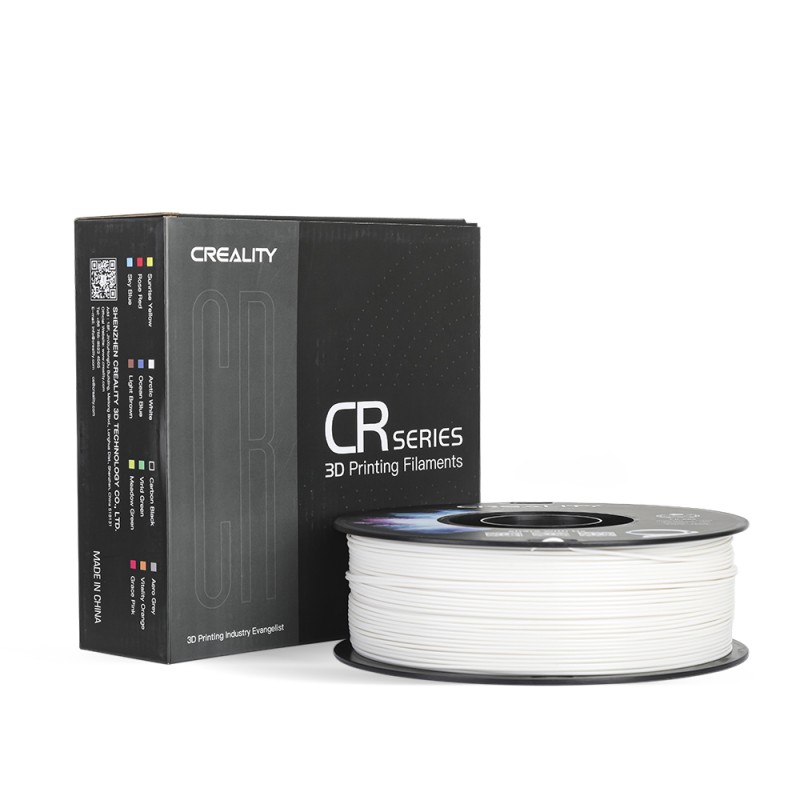 Creality CR-ABS White Filament - CR-ABS - White, 1.75mm, 1 kg Spool, 43 MPa — Buy in Cyprus with Fast Delivery