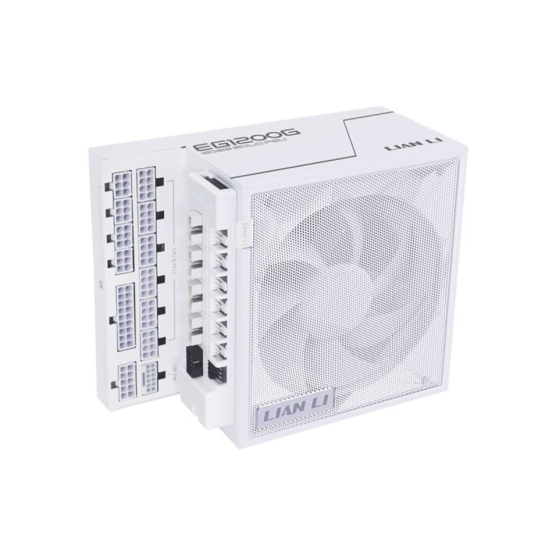 Lian Li Edge 1200W White 80+ Gold Fully Modular ATX PSU with USB Hub — Buy in Cyprus with Fast Delivery