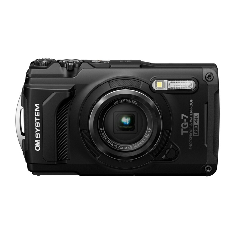 Olympus OM-System TG-7 Black - TG-7 - Waterproof Rugged Compact Camera — Buy in Cyprus with Fast Delivery