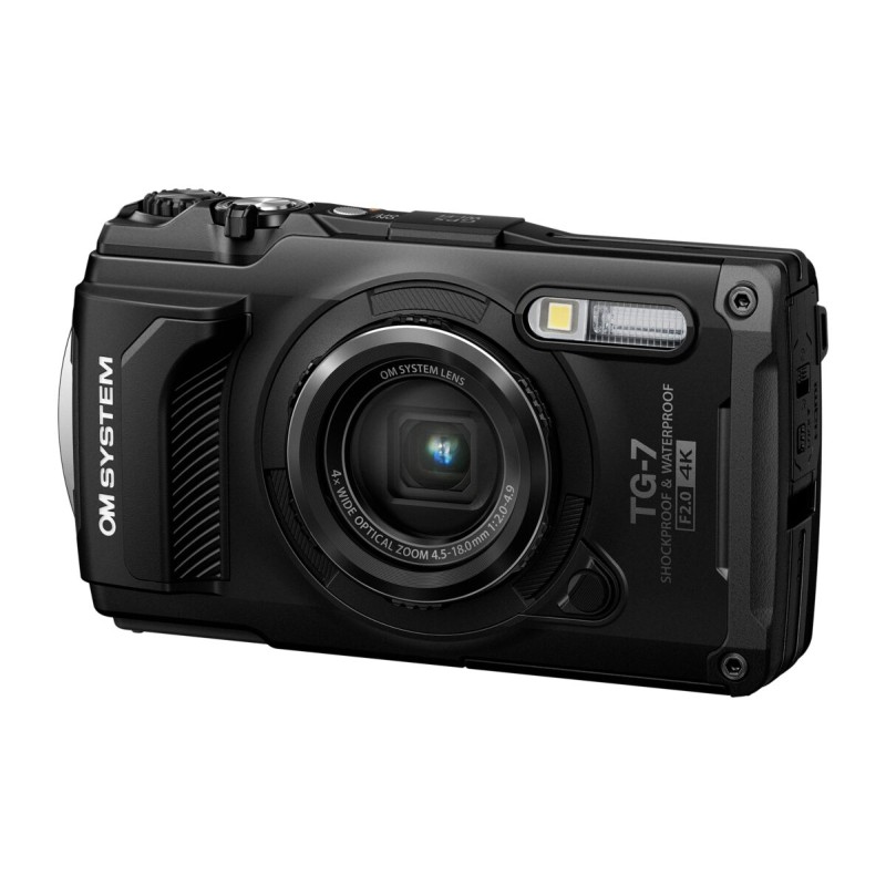 Olympus OM-System TG-7 Black - TG-7 - Waterproof Rugged Compact Camera — Buy in Cyprus with Fast Delivery