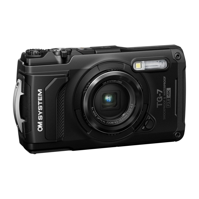 Olympus OM-System TG-7 Black - TG-7 - Waterproof Rugged Compact Camera — Buy in Cyprus with Fast Delivery