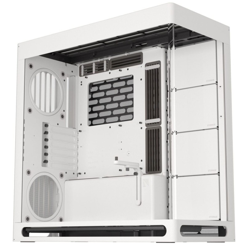 HAVN HS 420 White Premium Midi Tower Case - HS 420 - Horizontal GPU, ATX Support — Buy in Cyprus with Fast Delivery