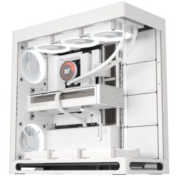 HAVN HS 420 White Premium Midi Tower Case - HS 420 - Horizontal GPU, ATX Support — Buy in Cyprus with Fast Delivery