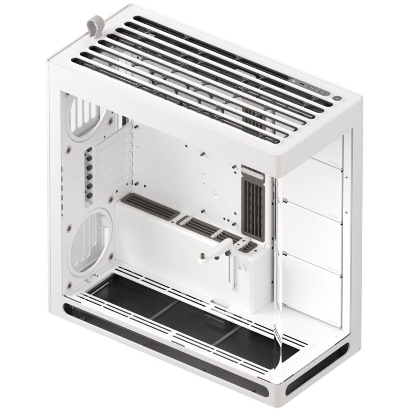 HAVN HS 420 White Premium Midi Tower Case - HS 420 - Horizontal GPU, ATX Support — Buy in Cyprus with Fast Delivery