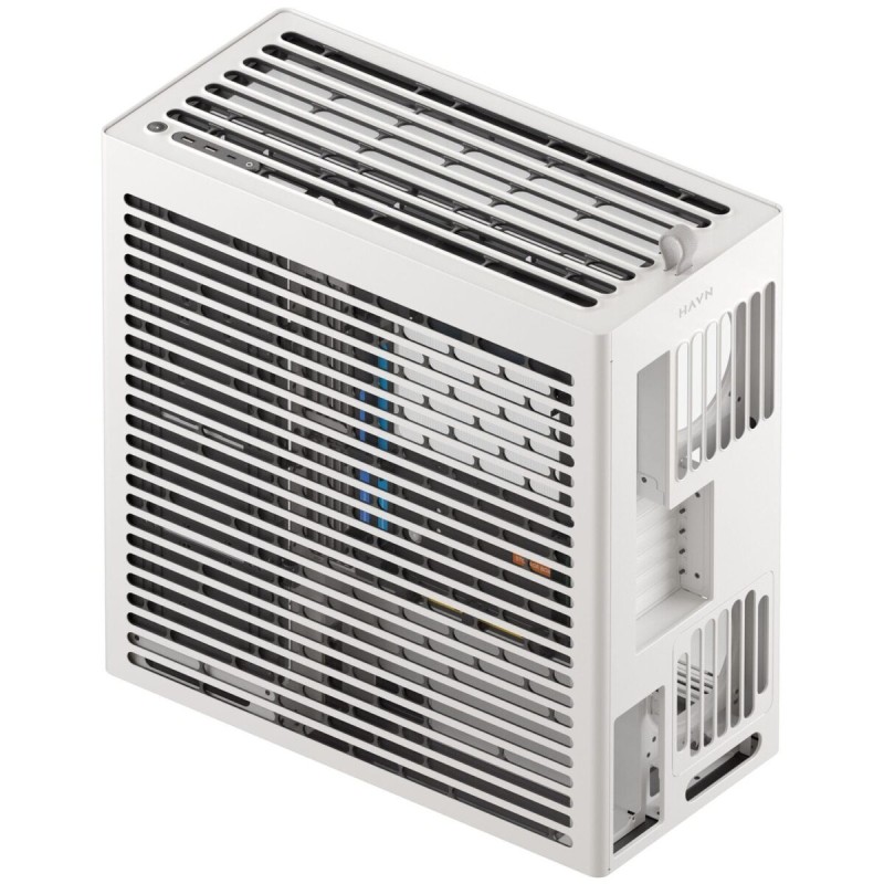 HAVN HS 420 White Premium Midi Tower Case - HS 420 - Horizontal GPU, ATX Support — Buy in Cyprus with Fast Delivery