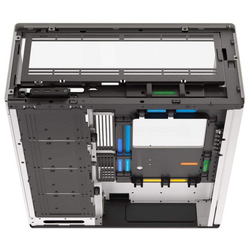 HAVN HS 420 White Premium Midi Tower Case - HS 420 - Horizontal GPU, ATX Support — Buy in Cyprus with Fast Delivery