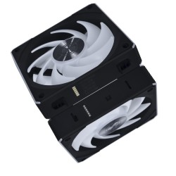 Lian Li UNI RGB FAN CL Wireless 120mm Reverse Blade Black - 3x120mm - Wireless Controller - Static Pressure