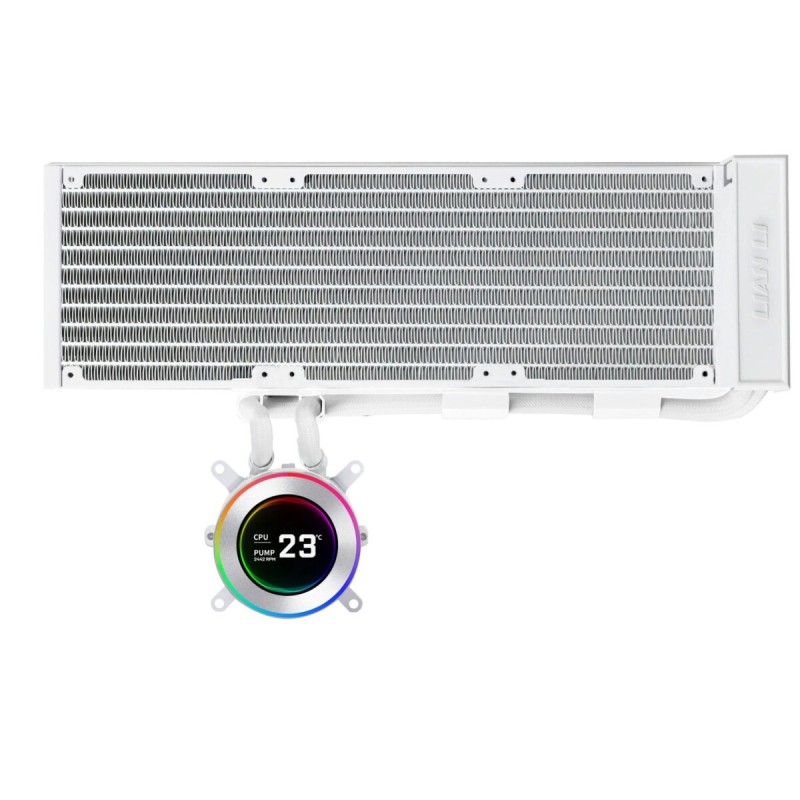 Lian Li HydroShift II LCD-C 360 - HYDROSHIFT II LCD-C 360 - White Fanless AIO CPU Cooler — Buy in Cyprus with Fast Delivery