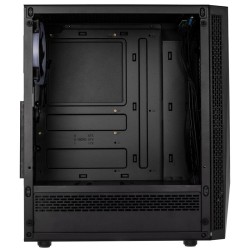 Kolink VOID RGB Midi-Tower - VOID - Black, ATX/Micro-ATX/Mini-ITX support, Infinity Mirror V-front, Tempered Glass Window