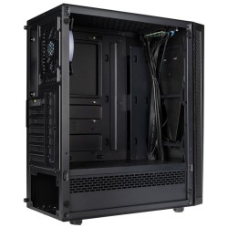 Kolink VOID RGB Midi-Tower - VOID - Black, ATX/Micro-ATX/Mini-ITX support, Infinity Mirror V-front, Tempered Glass Window