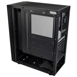 Kolink VOID RGB Midi-Tower - VOID - Black, ATX/Micro-ATX/Mini-ITX support, Infinity Mirror V-front, Tempered Glass Window
