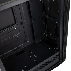 Kolink VOID RGB Midi-Tower - VOID - Black, ATX/Micro-ATX/Mini-ITX support, Infinity Mirror V-front, Tempered Glass Window