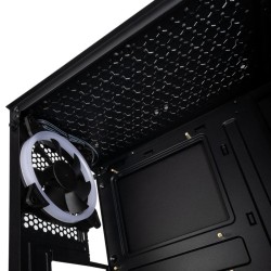 Kolink VOID RGB Midi-Tower - VOID - Black, ATX/Micro-ATX/Mini-ITX support, Infinity Mirror V-front, Tempered Glass Window
