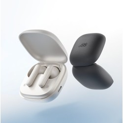 QCY Buds Blue - QT43 - TWS Earbuds, 10mm Dynamic Drivers, Wind Noise Reduction, IPX4, 35h Total Playtime