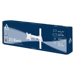 Arctic Z1 Basic - Monitor Stand - Z1 Basic (Ergonomic, Desk Clamp Arm) — Buy in Cyprus with Fast Delivery