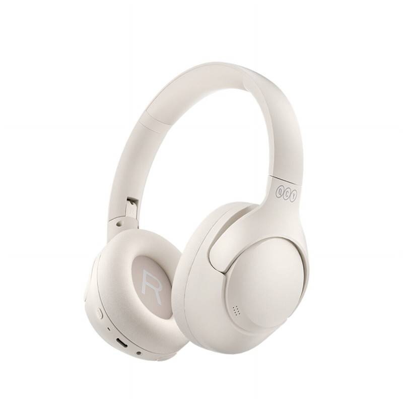 QCY H3 High-Res Headset - H3 - White, 60h BT, 4-Mode ANC — Buy in Cyprus with Fast Delivery